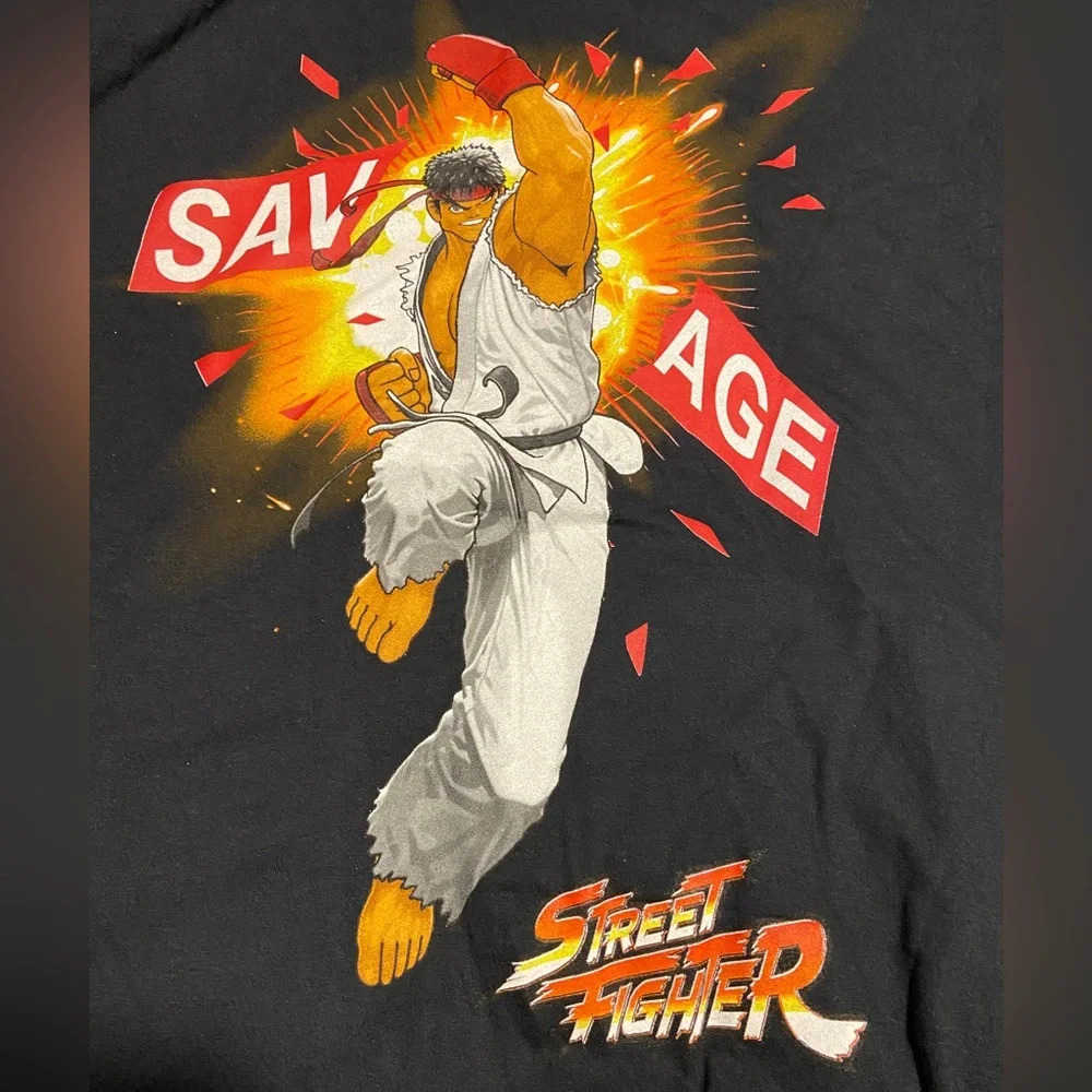 Capcom Street Fighter Ryu Shirt - Picture 2 of 6
